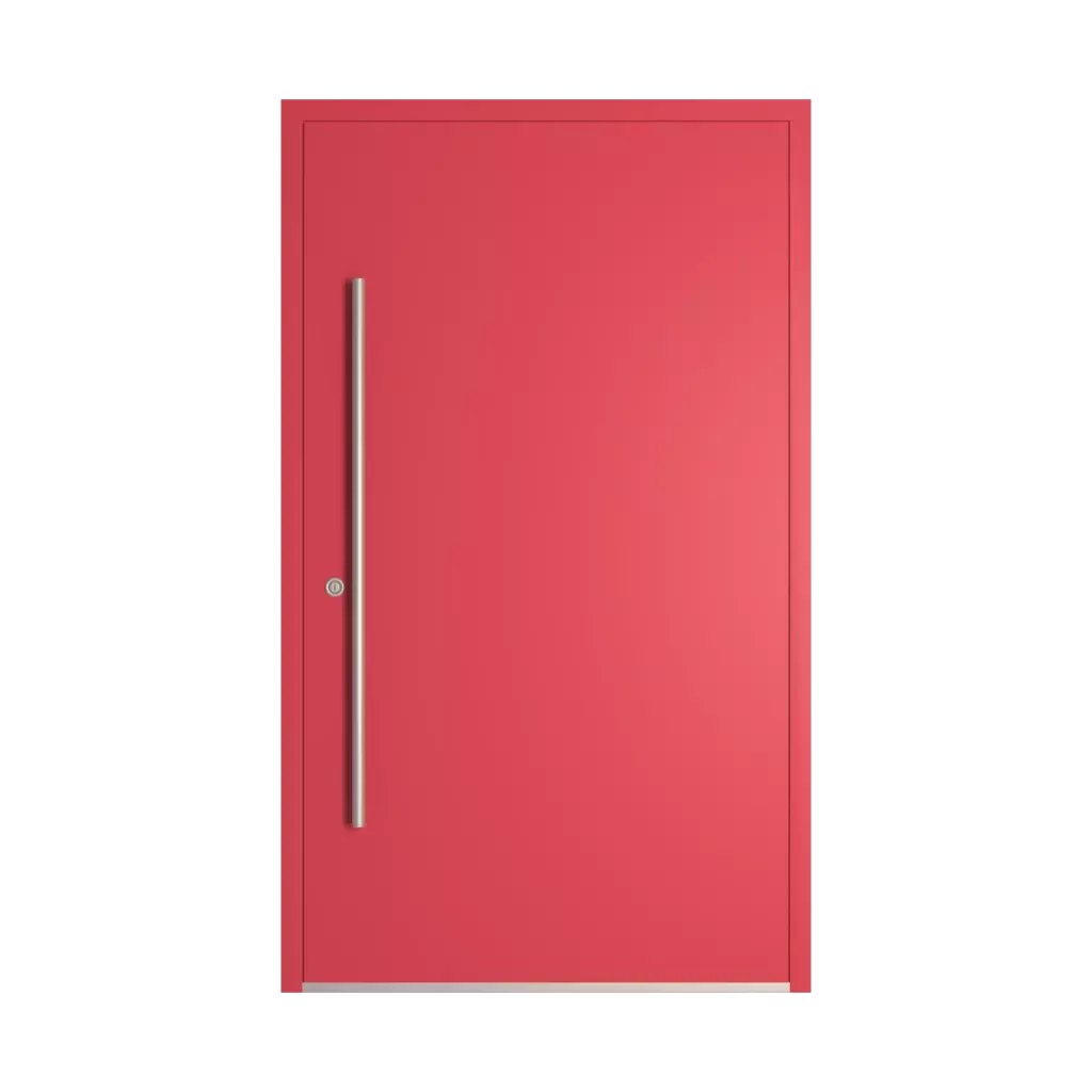 RAL 3018 Rouge fraise portes-dentree couleurs-des-portes couleurs-ral 