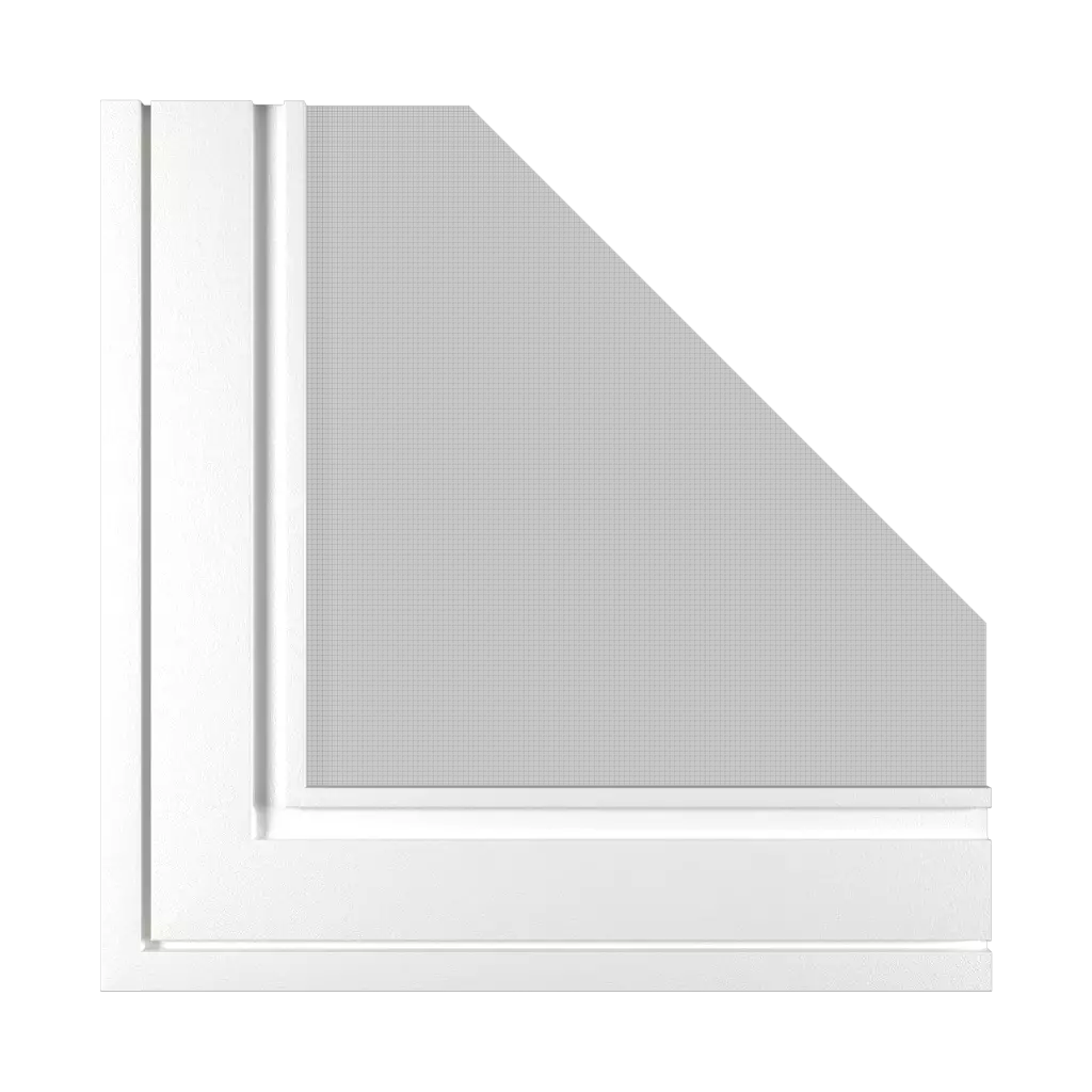 Ultra blanc fenetres accessoires-de-fenetre moustiquaires  